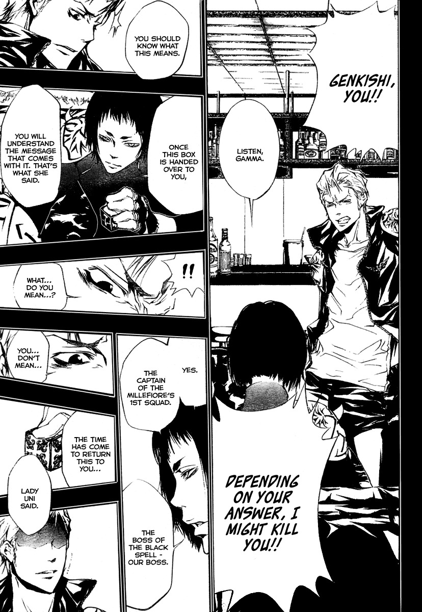 Kateikyoushi Hitman Reborn! Chapter 193 page 13 - Chapter 193: Gokudera Hayato vs. Gamma