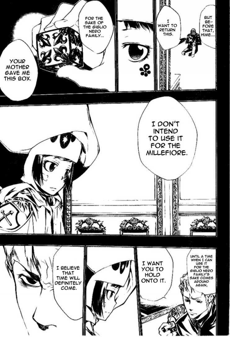 Kateikyoushi Hitman Reborn! Chapter 197 page 13 - Chapter 197: The Gesso and the Giglio Nero