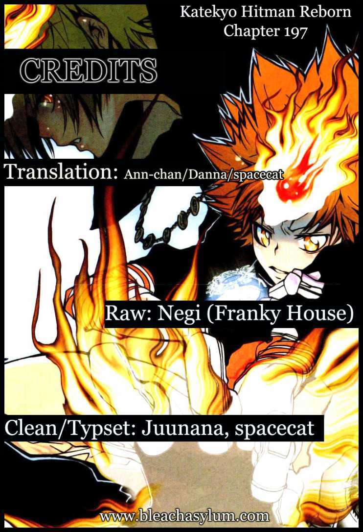 Kateikyoushi Hitman Reborn! Chapter 197 page 18 - Chapter 197: The Gesso and the Giglio Nero