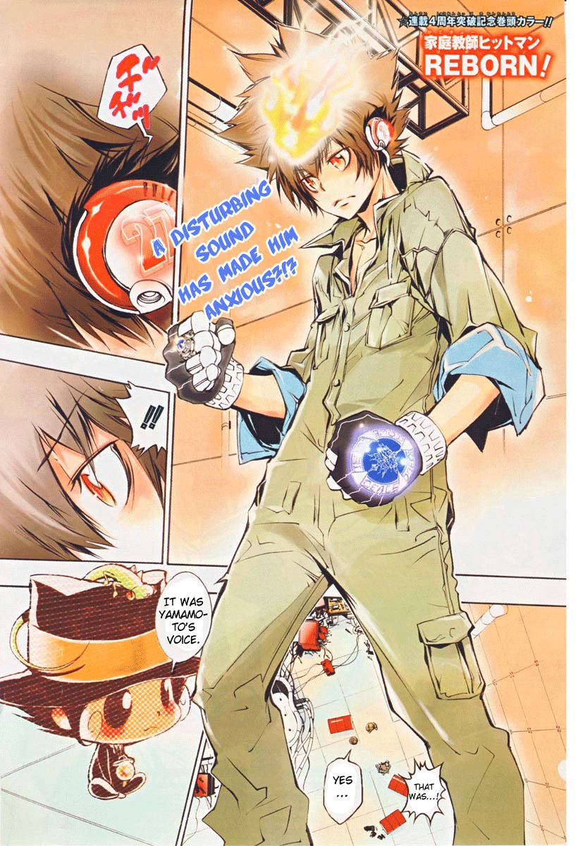 Kateikyoushi Hitman Reborn! Chapter 199 page 1 - Chapter 199: Yamamoto Takeshi vs. Genkishi
