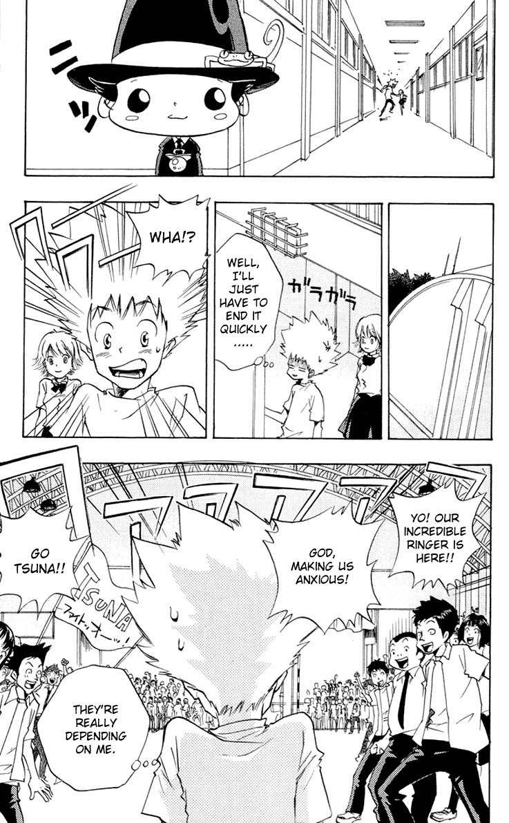 Kateikyoushi Hitman Reborn! Chapter 2 page 11 - Chapter 2: Dying Will Bullet Unusable