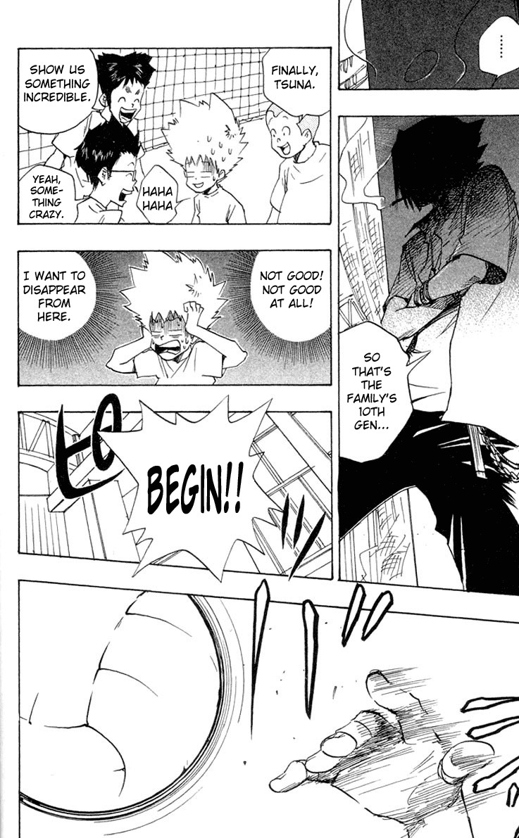 Kateikyoushi Hitman Reborn! Chapter 2 page 12 - Chapter 2: Dying Will Bullet Unusable