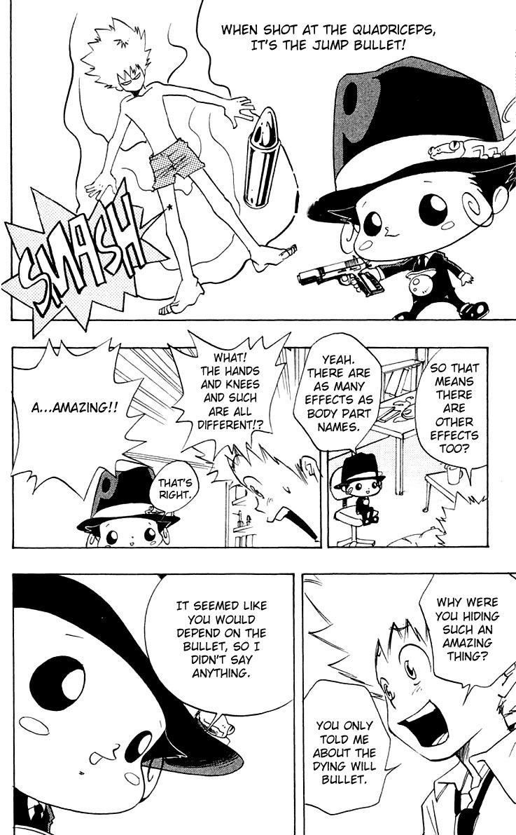 Kateikyoushi Hitman Reborn! Chapter 2 page 24 - Chapter 2: Dying Will Bullet Unusable