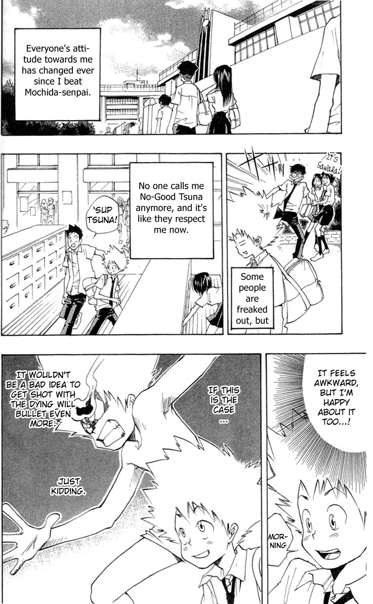 Kateikyoushi Hitman Reborn! Chapter 2 page 4 - Chapter 2: Dying Will Bullet Unusable