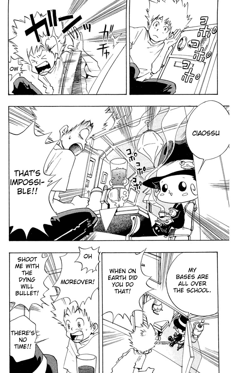 Kateikyoushi Hitman Reborn! Chapter 2 page 8 - Chapter 2: Dying Will Bullet Unusable