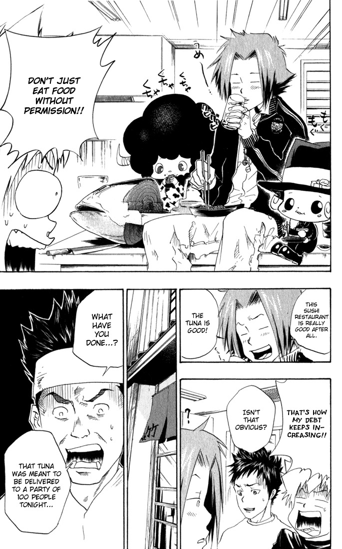 Kateikyoushi Hitman Reborn! Chapter 20 page 15 - Chapter 20: Eat and Run
