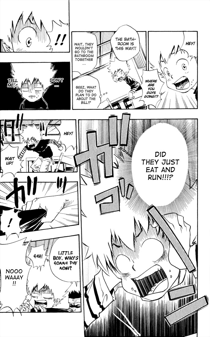 Kateikyoushi Hitman Reborn! Chapter 20 page 5 - Chapter 20: Eat and Run