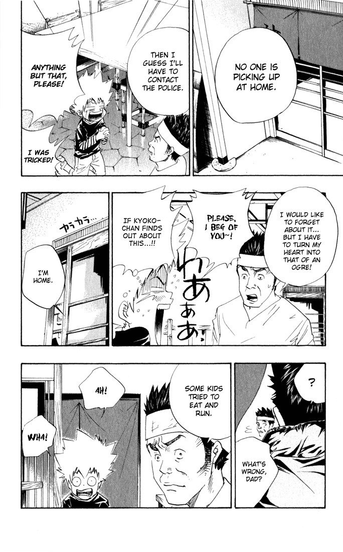 Kateikyoushi Hitman Reborn! Chapter 20 page 6 - Chapter 20: Eat and Run