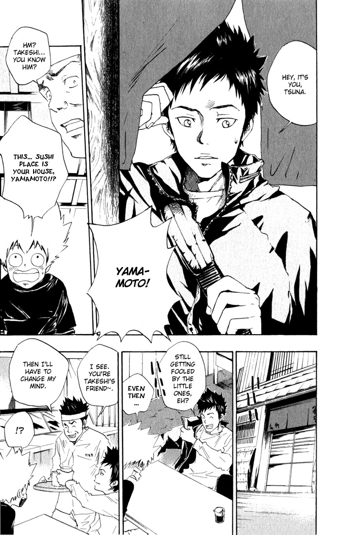 Kateikyoushi Hitman Reborn! Chapter 20 page 7 - Chapter 20: Eat and Run