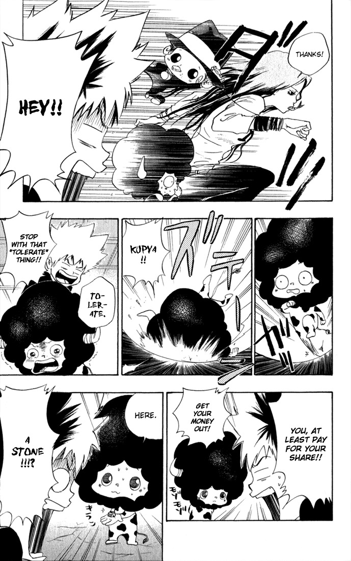 Kateikyoushi Hitman Reborn! Chapter 20 page 9 - Chapter 20: Eat and Run