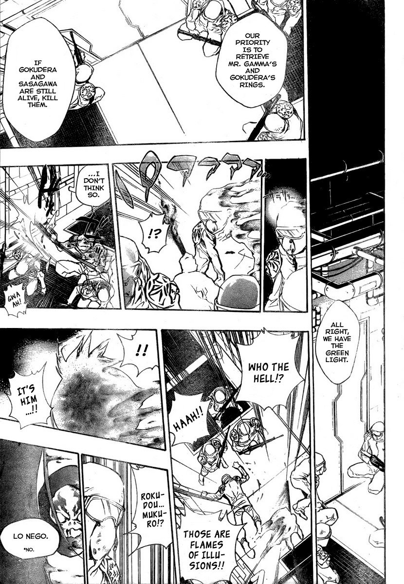 Kateikyoushi Hitman Reborn! Chapter 201 page 15 - Chapter 201: Intruders