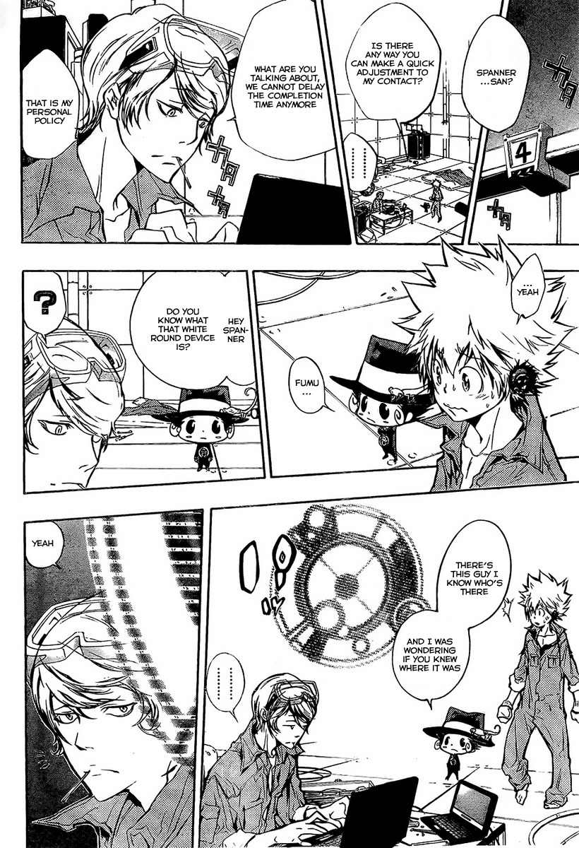 Kateikyoushi Hitman Reborn! Chapter 202 page 2 - Chapter 202: Round Device
