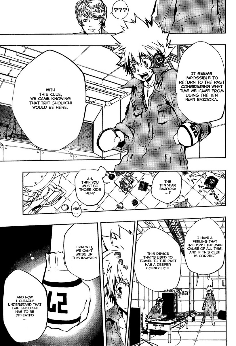 Kateikyoushi Hitman Reborn! Chapter 202 page 5 - Chapter 202: Round Device