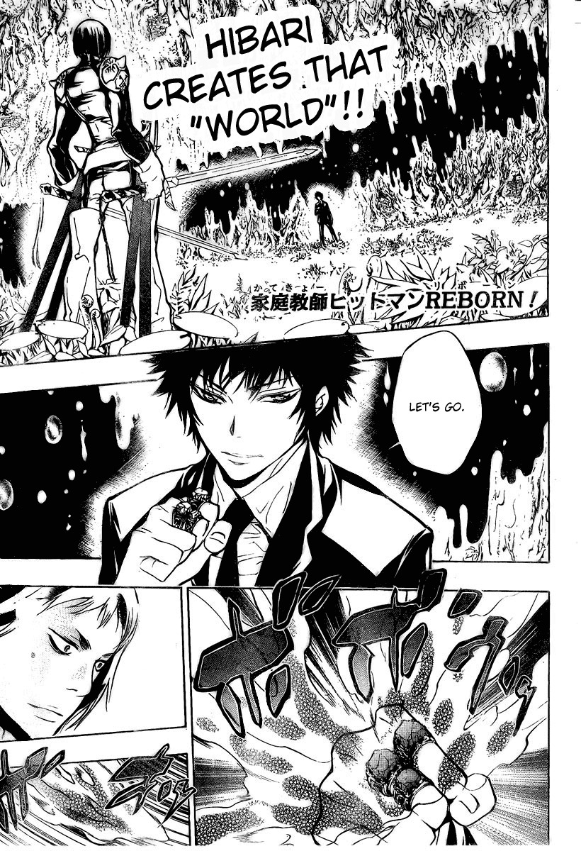 Kateikyoushi Hitman Reborn! Chapter 204 page 1 - Chapter 204: Needle Sphere Form Reversed