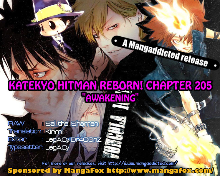 Kateikyoushi Hitman Reborn! Chapter 205 page 17 - Chapter 205: Awakening