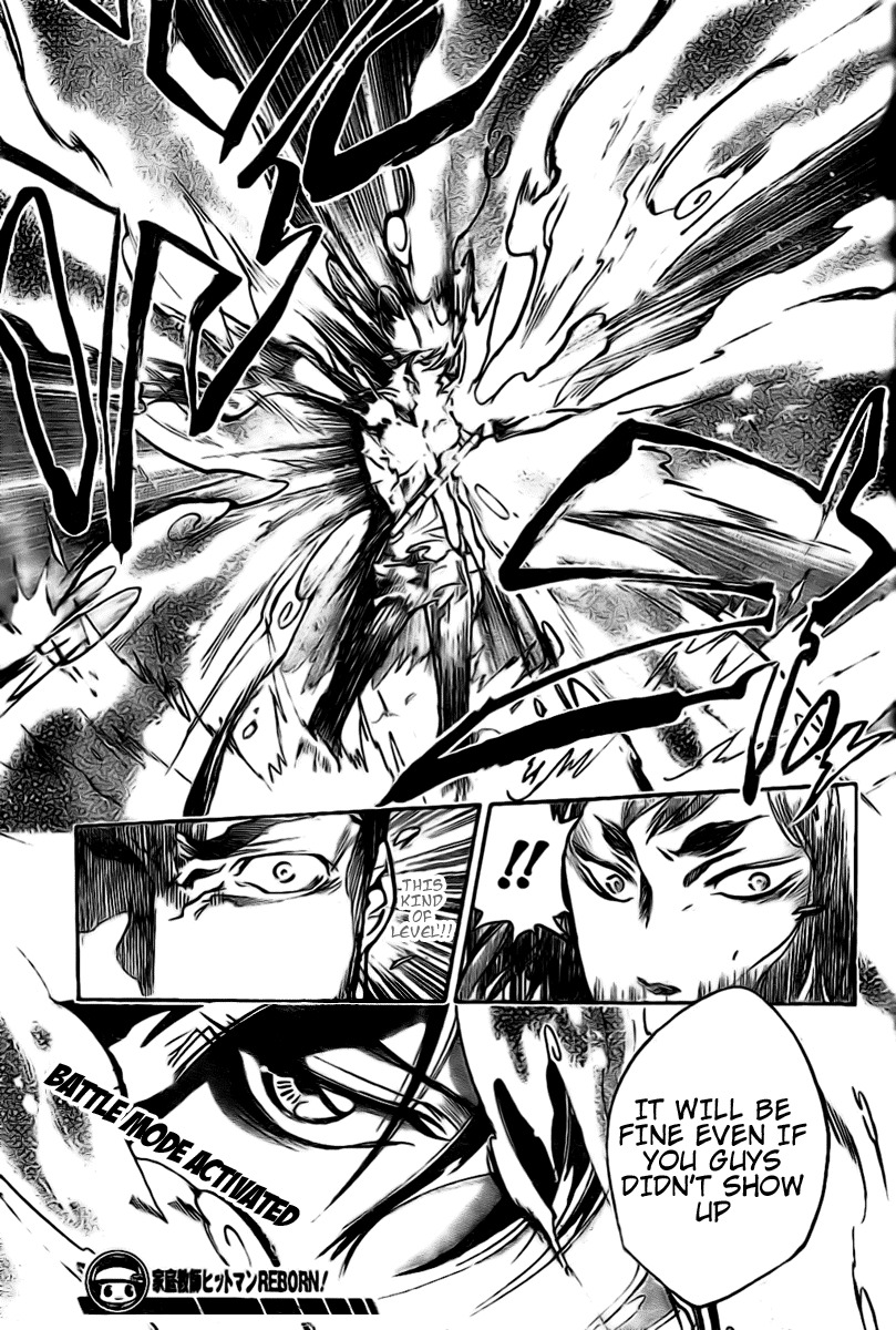 Kateikyoushi Hitman Reborn! Chapter 209 page 17 - Chapter 209: The Ring Flames