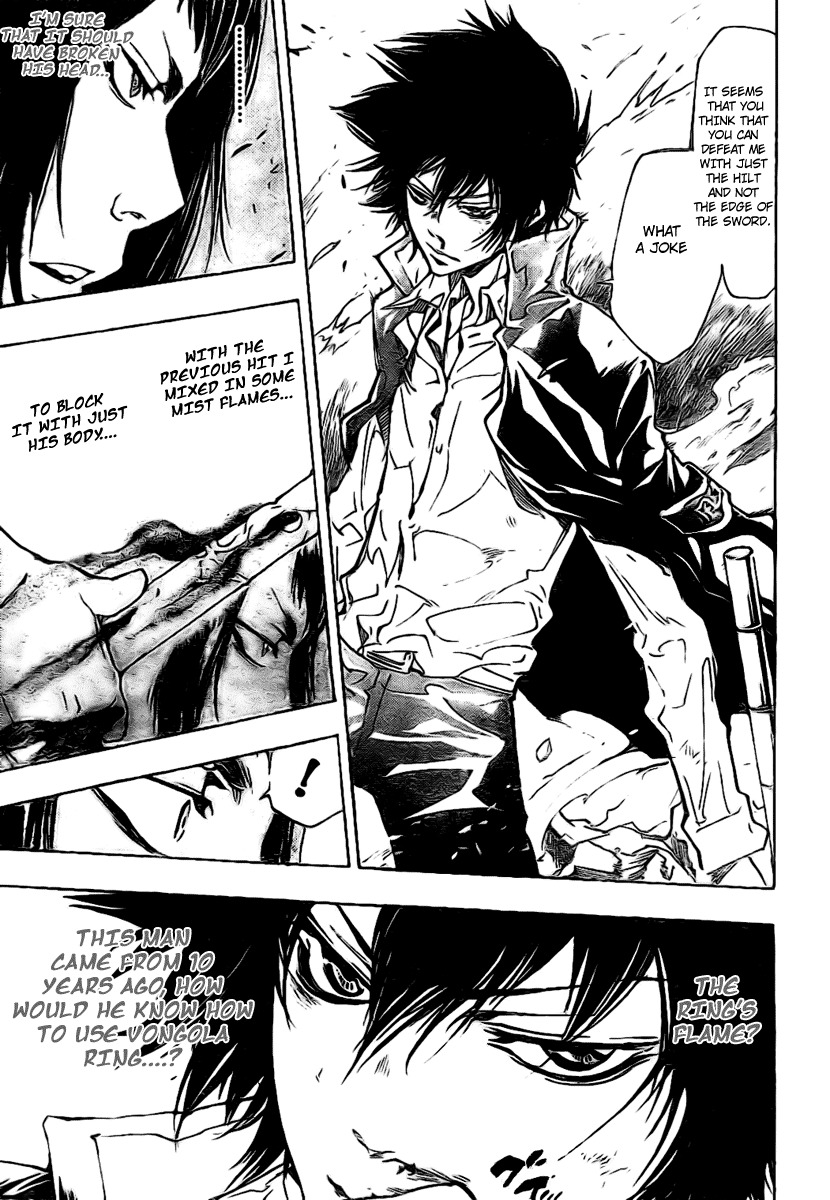 Kateikyoushi Hitman Reborn! Chapter 209 page 7 - Chapter 209: The Ring Flames