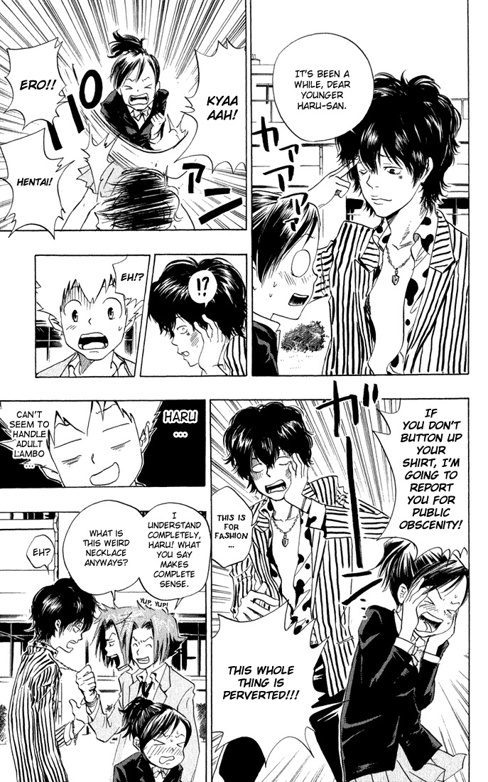 Kateikyoushi Hitman Reborn! Chapter 21 page 17 - Chapter 21: Childcare Worker
