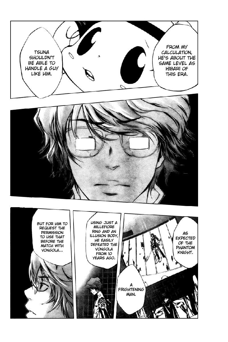 Kateikyoushi Hitman Reborn! Chapter 213 page 11 - Chapter 213: Sawada Tsunayoshi vs. Genkishi