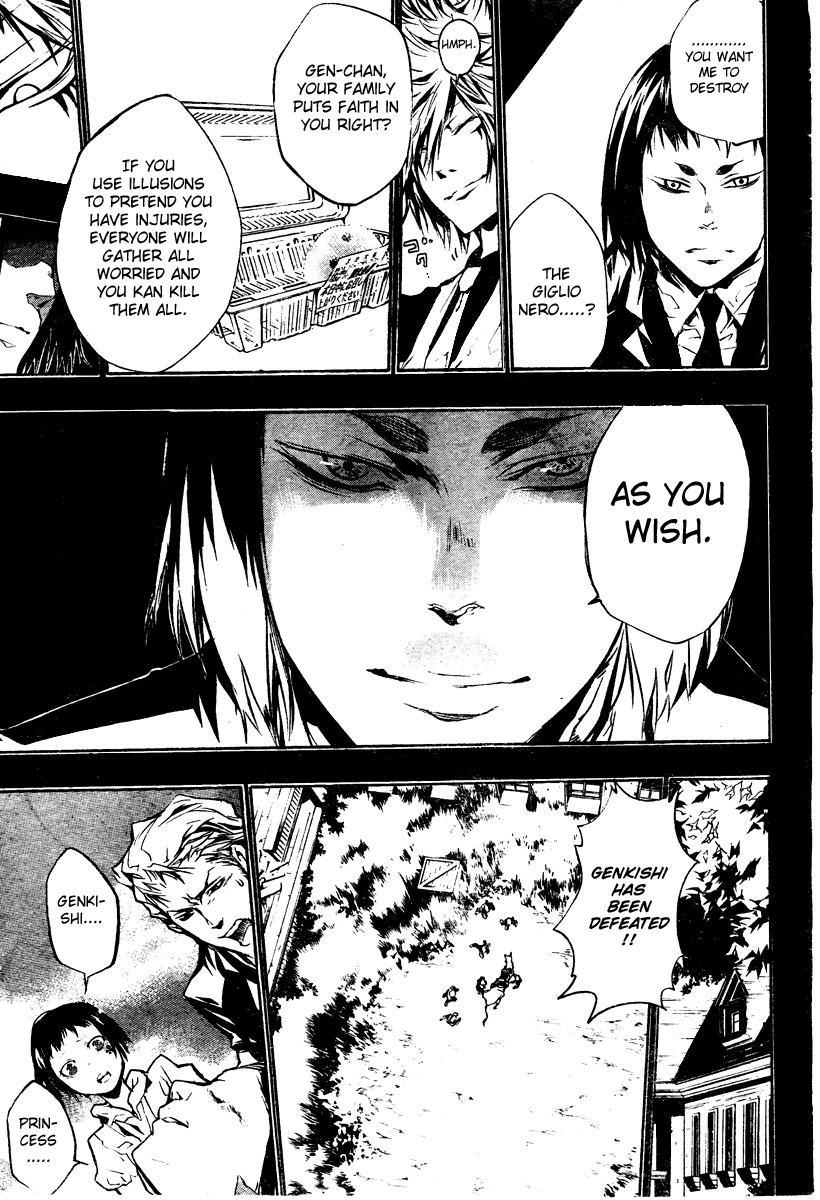 Kateikyoushi Hitman Reborn! Chapter 215 page 15 - Chapter 215: Loyalty