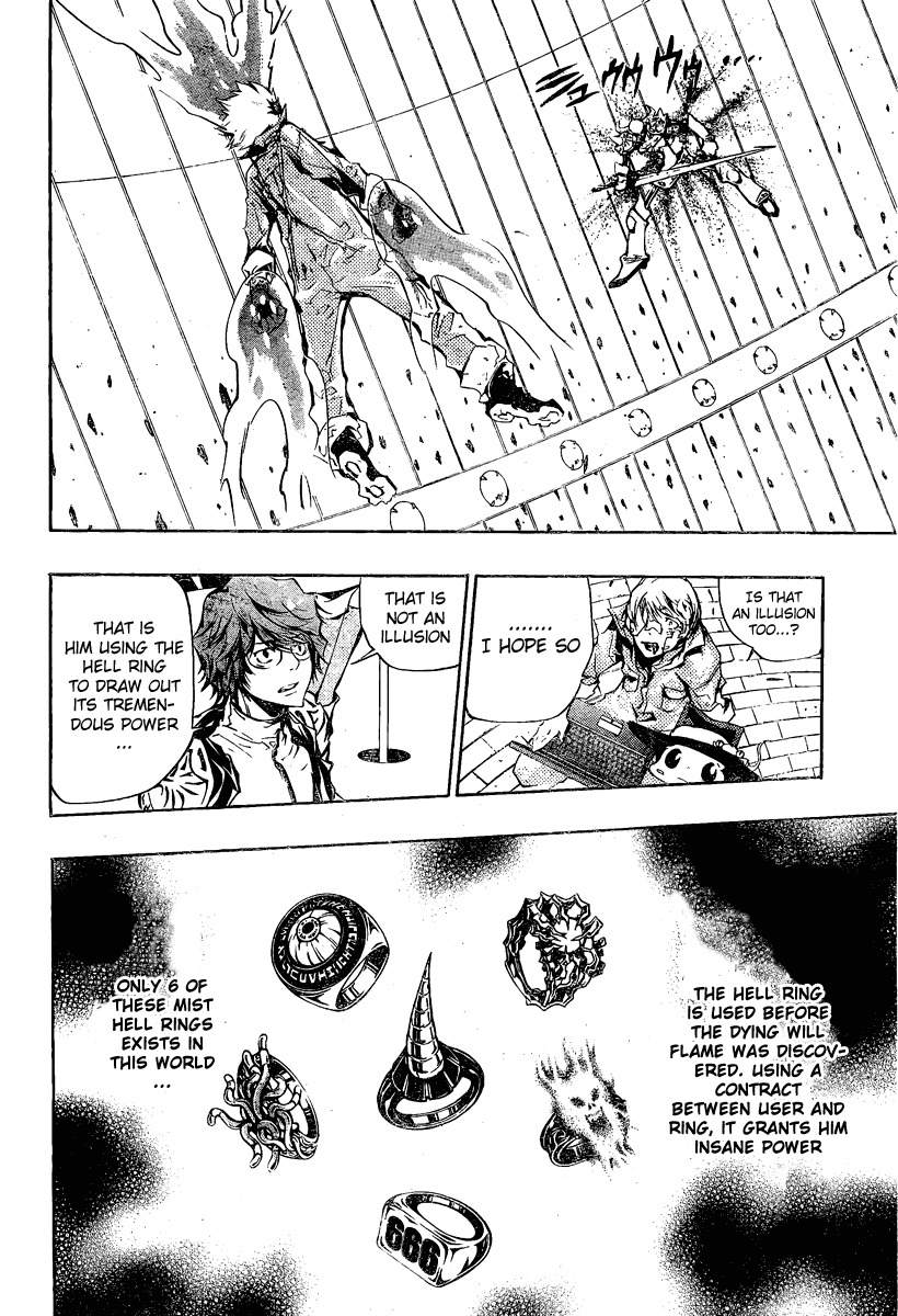 Kateikyoushi Hitman Reborn! Chapter 216 page 3 - Chapter 216: Hell Ring
