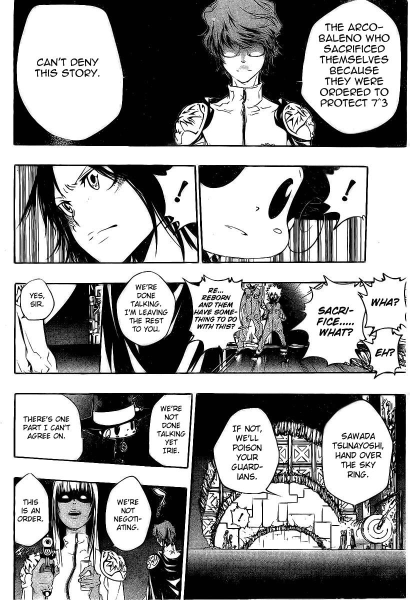 Kateikyoushi Hitman Reborn! Chapter 218 page 12 - Chapter 218: Arrival