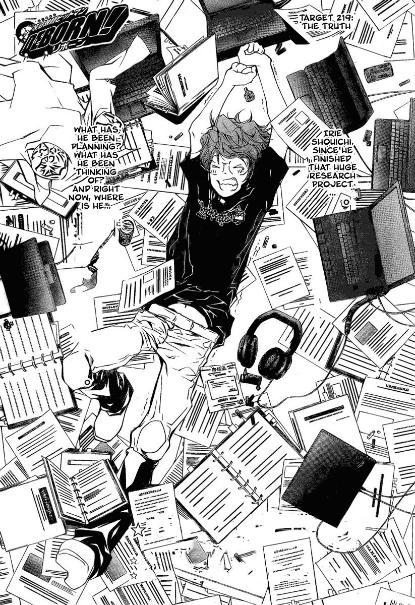 Kateikyoushi Hitman Reborn! Chapter 219 page 2 - Chapter 219: The Truth
