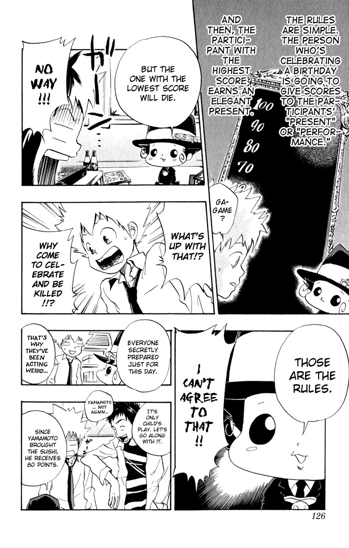 Kateikyoushi Hitman Reborn! Chapter 22 page 13 - Chapter 22: Birthday