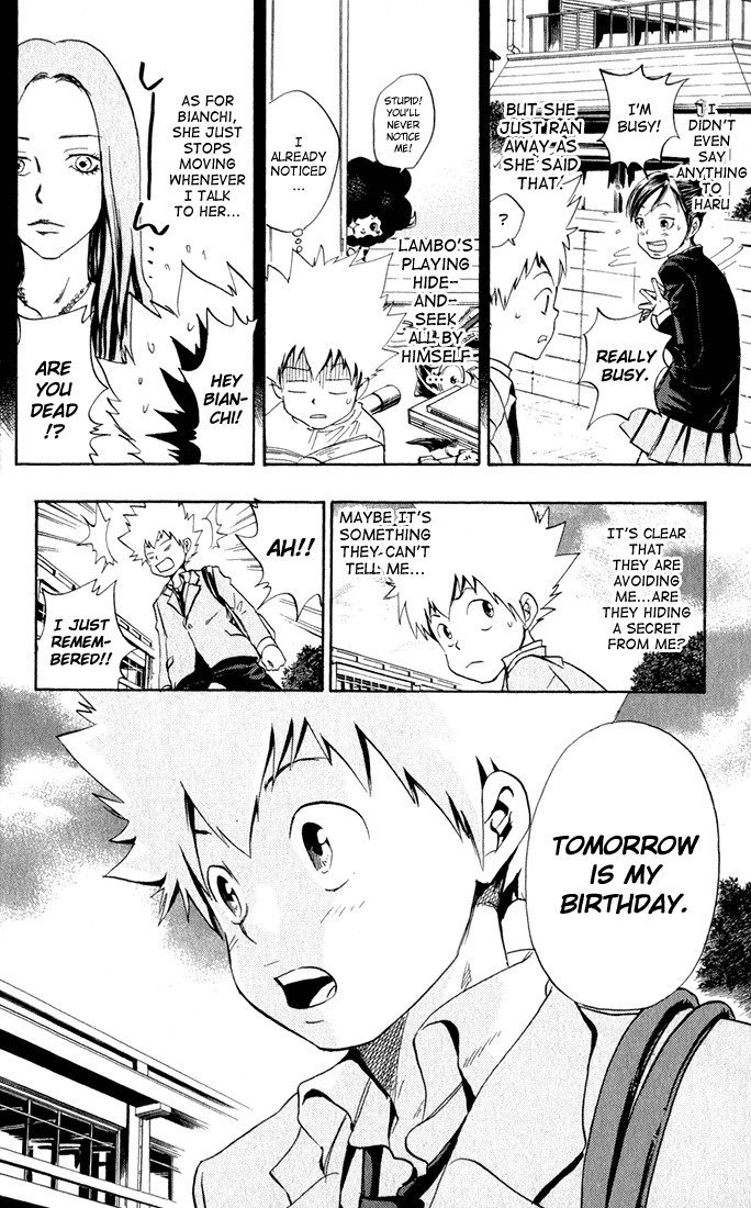 Kateikyoushi Hitman Reborn! Chapter 22 page 5 - Chapter 22: Birthday