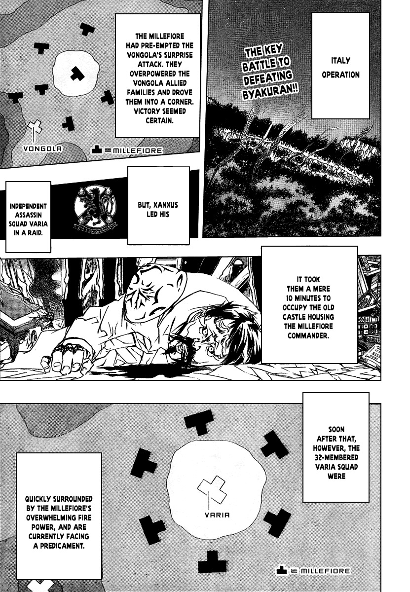 Kateikyoushi Hitman Reborn! Chapter 220 page 1 - Chapter 220: We Are Varia!!