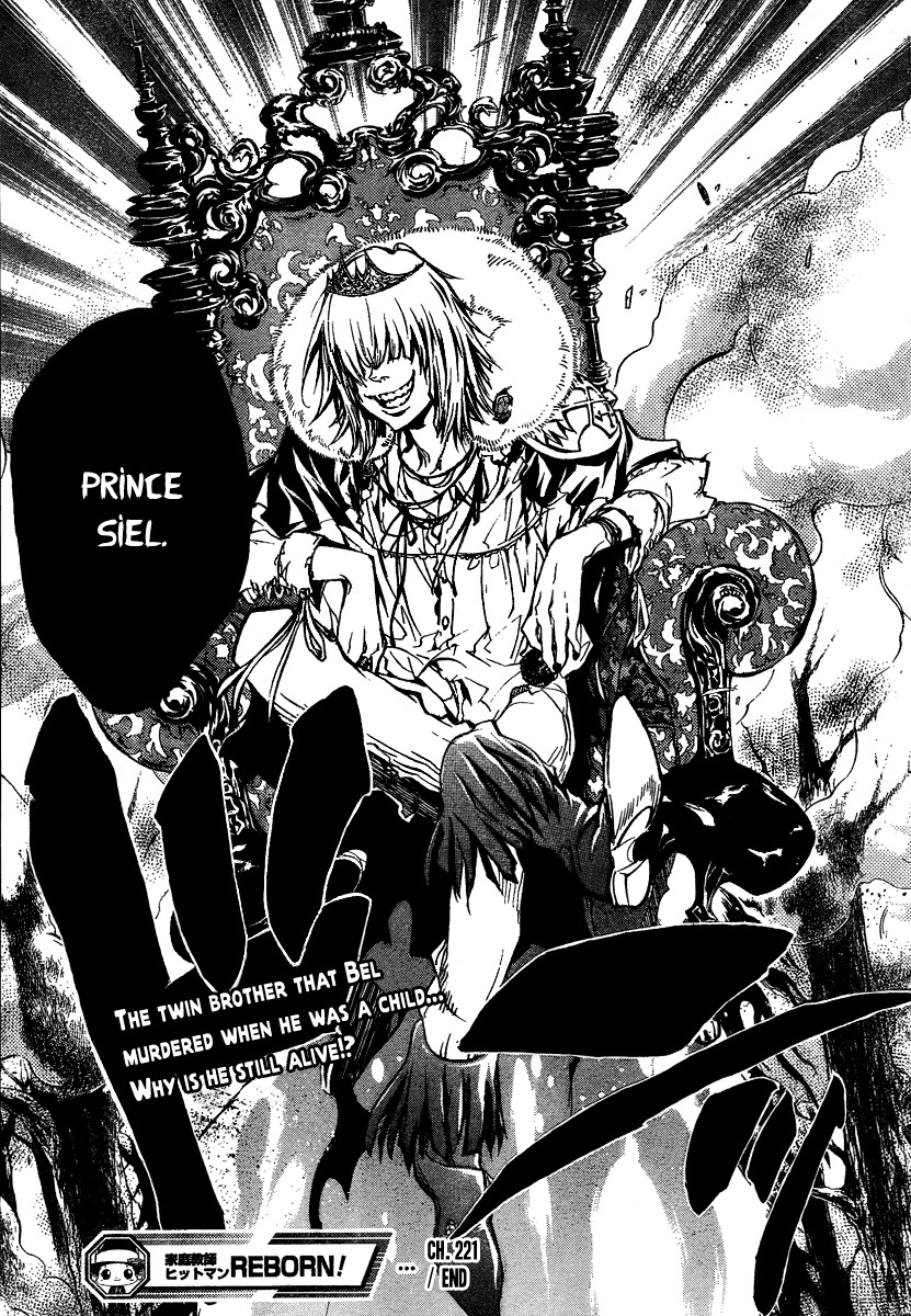Kateikyoushi Hitman Reborn! Chapter 221 page 17 - Chapter 221: An Impossible Event