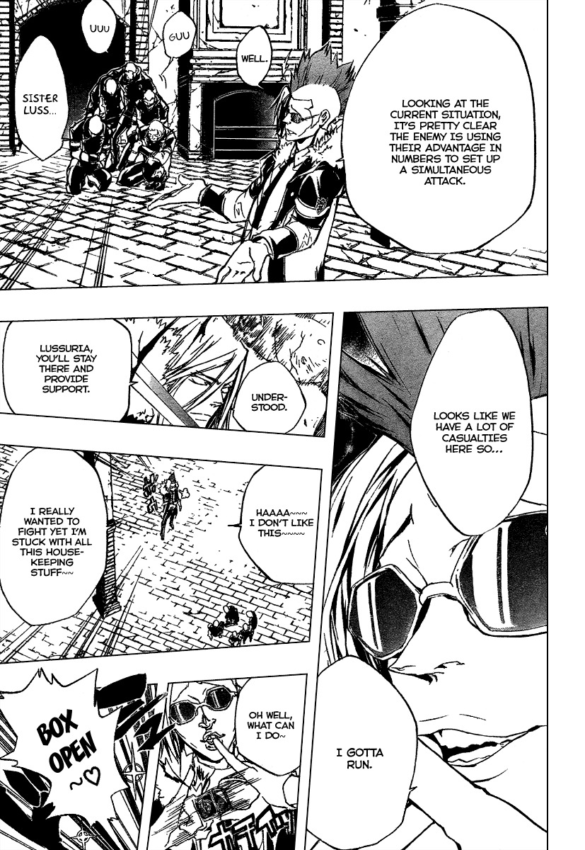 Kateikyoushi Hitman Reborn! Chapter 222 page 11 - Chapter 222: Belphegor and Rasiel