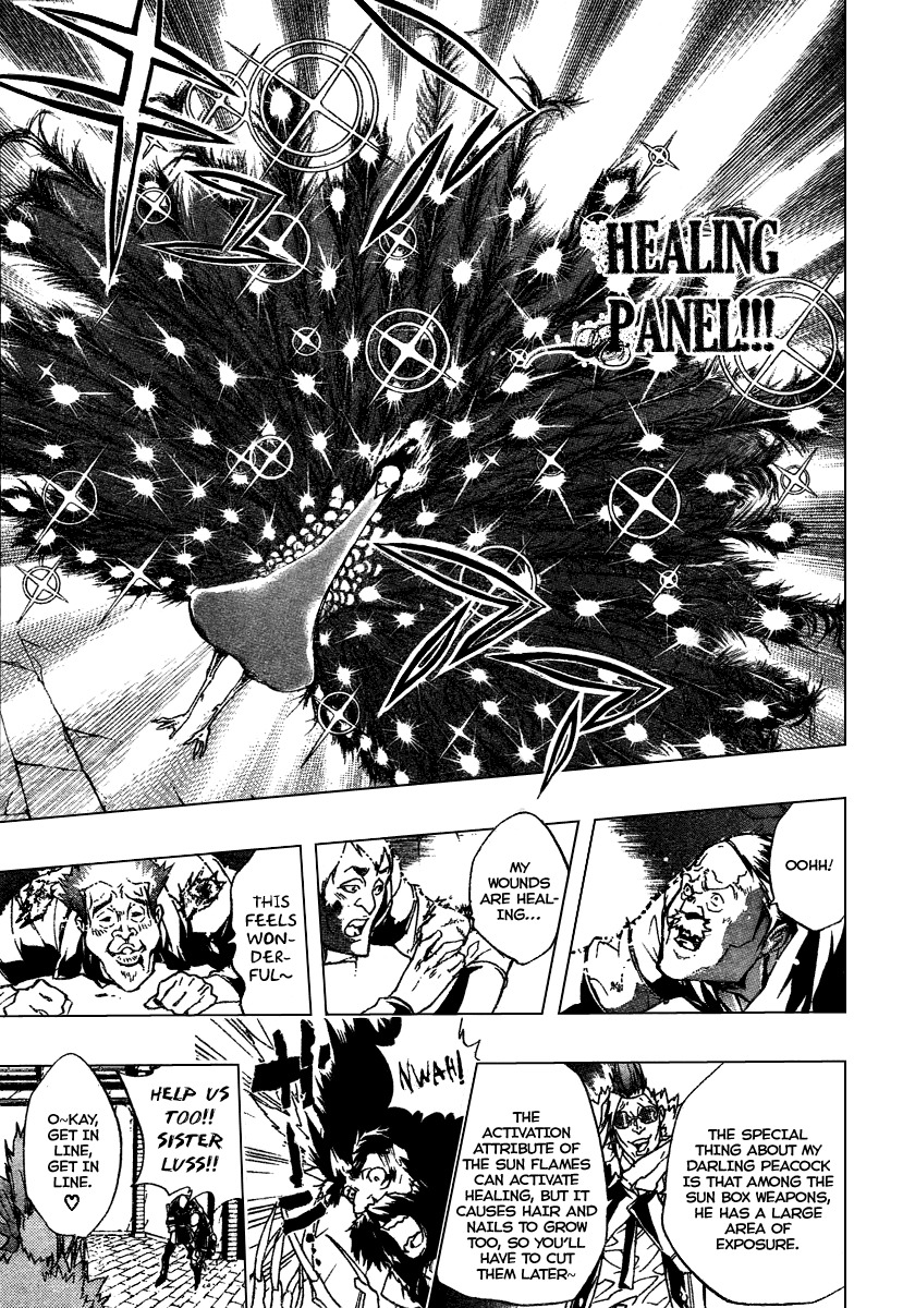 Kateikyoushi Hitman Reborn! Chapter 222 page 13 - Chapter 222: Belphegor and Rasiel