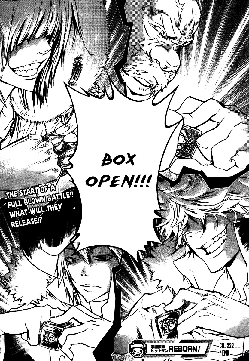 Kateikyoushi Hitman Reborn! Chapter 222 page 17 - Chapter 222: Belphegor and Rasiel