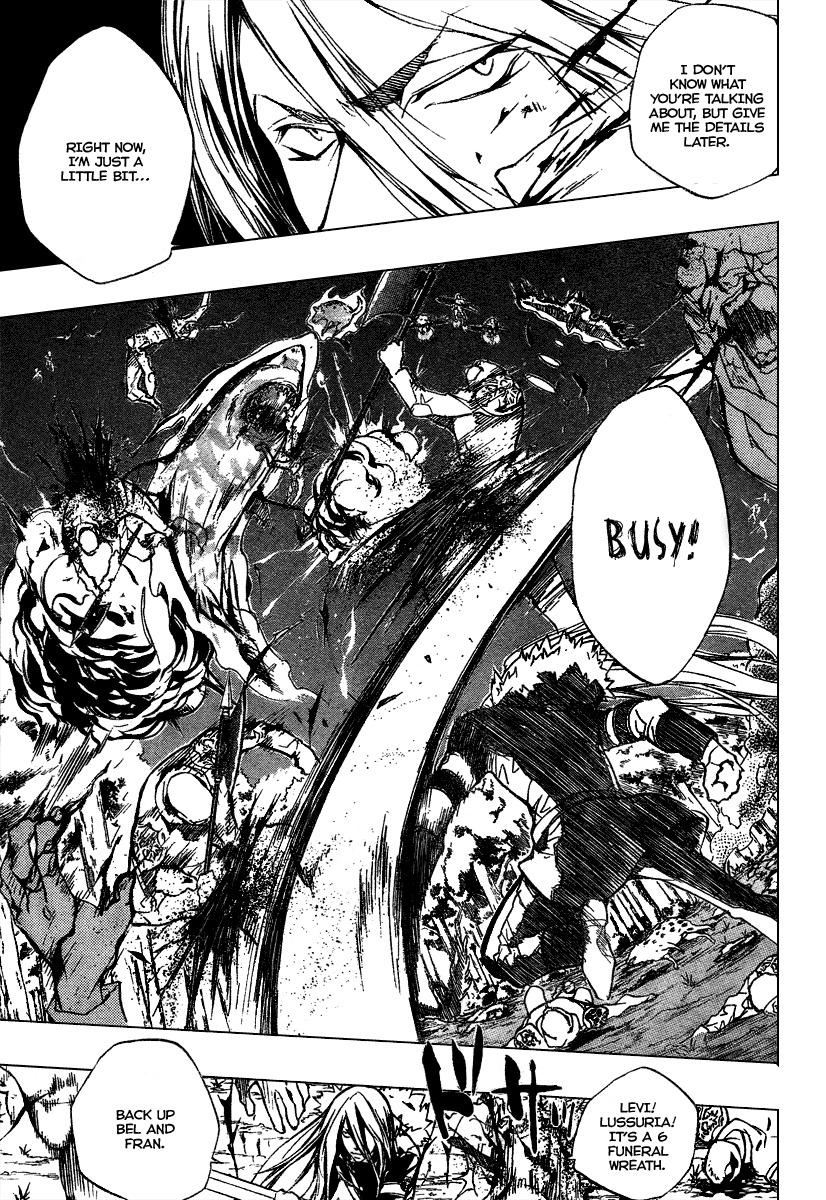 Kateikyoushi Hitman Reborn! Chapter 222 page 9 - Chapter 222: Belphegor and Rasiel