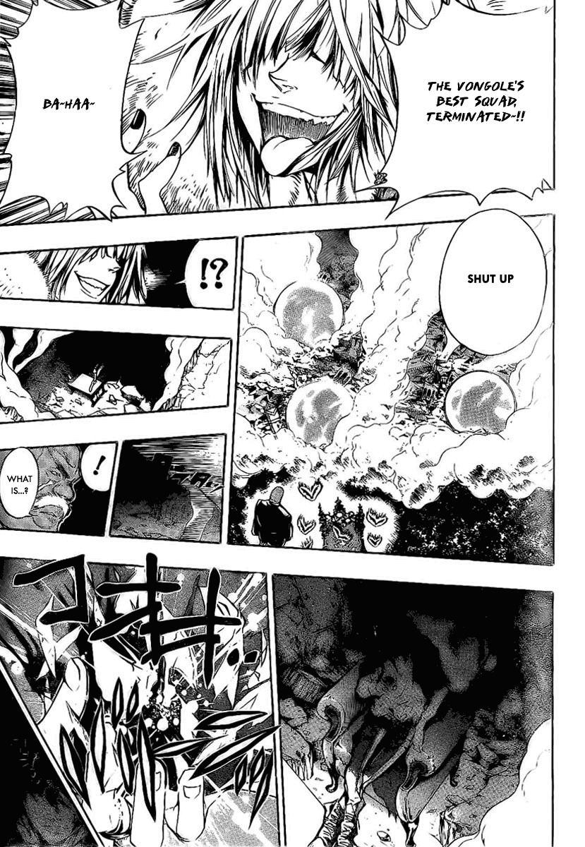 Kateikyoushi Hitman Reborn! Chapter 223 page 16 - Chapter 223: Opened Boxes