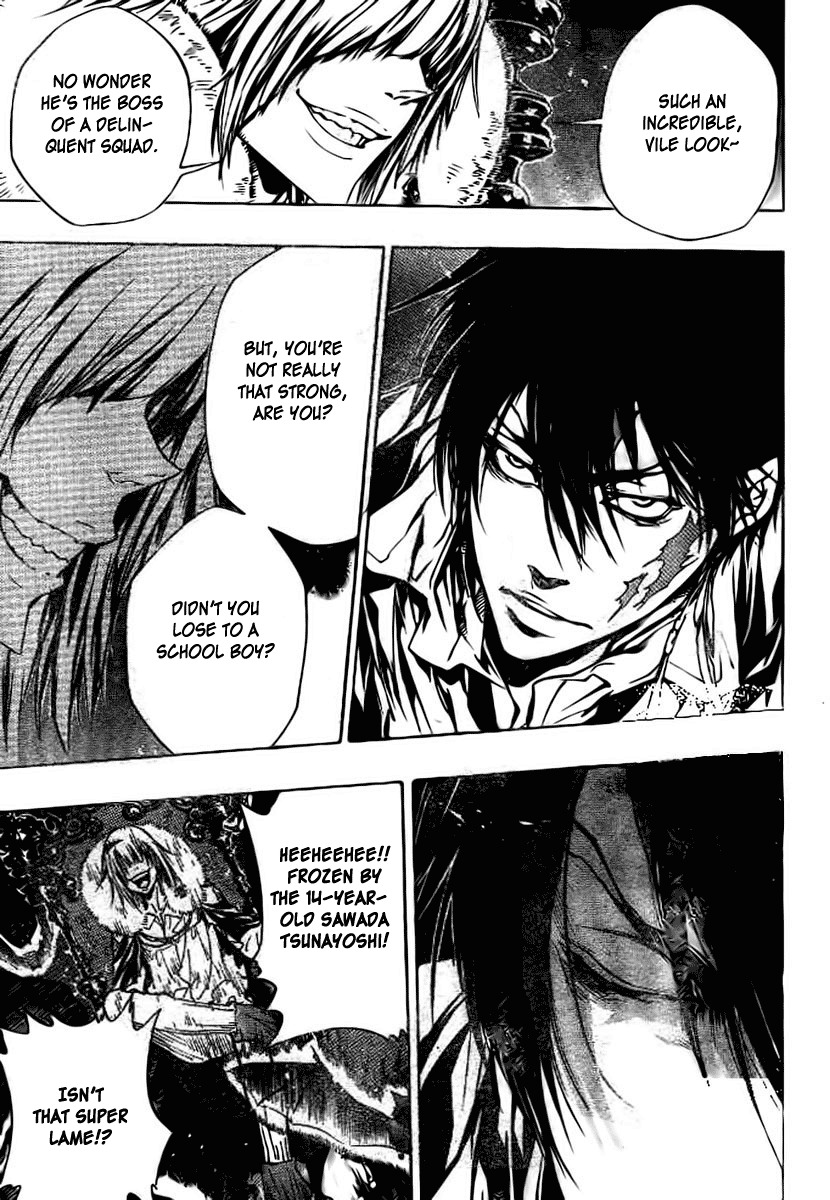 Kateikyoushi Hitman Reborn! Chapter 224 page 11 - Chapter 224: Xansus vs. Rasiel