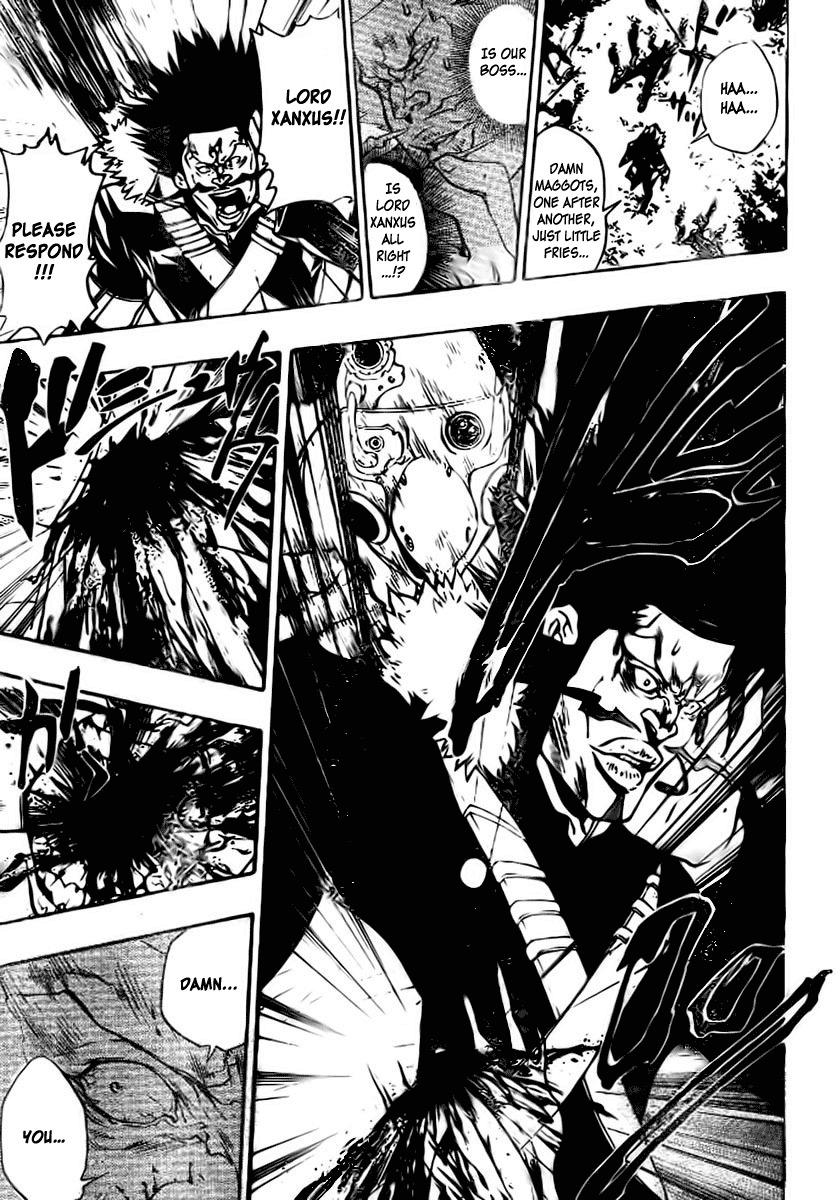 Kateikyoushi Hitman Reborn! Chapter 224 page 7 - Chapter 224: Xansus vs. Rasiel