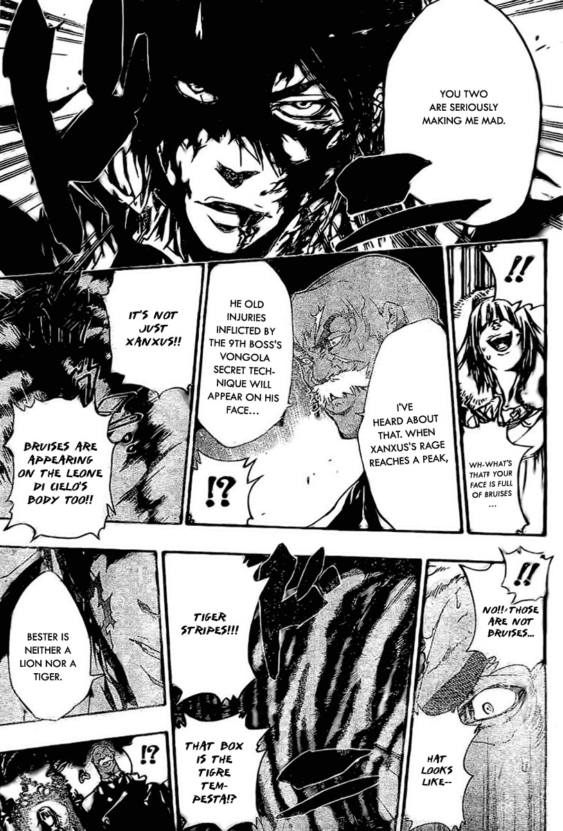 Kateikyoushi Hitman Reborn! Chapter 225 page 15 - Chapter 225: Mix-Breed