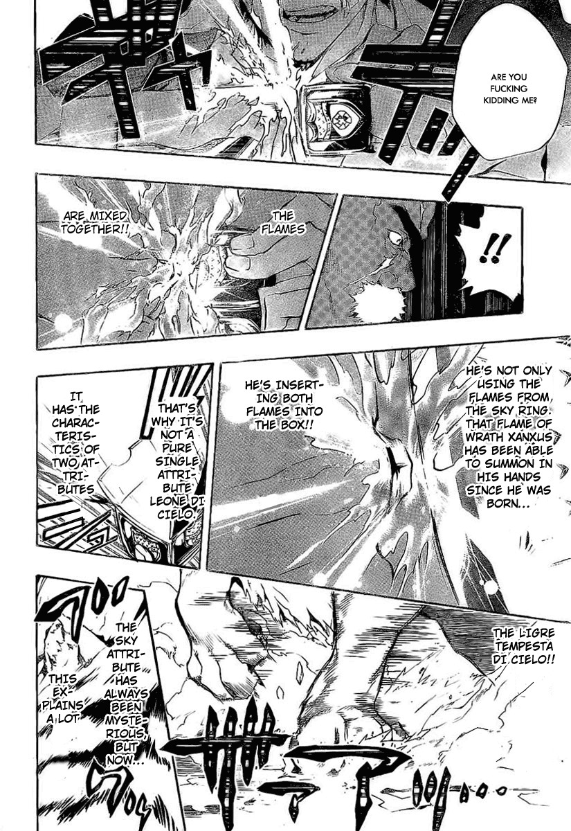 Kateikyoushi Hitman Reborn! Chapter 226 page 10 - Chapter 226: Xanxus's Flame