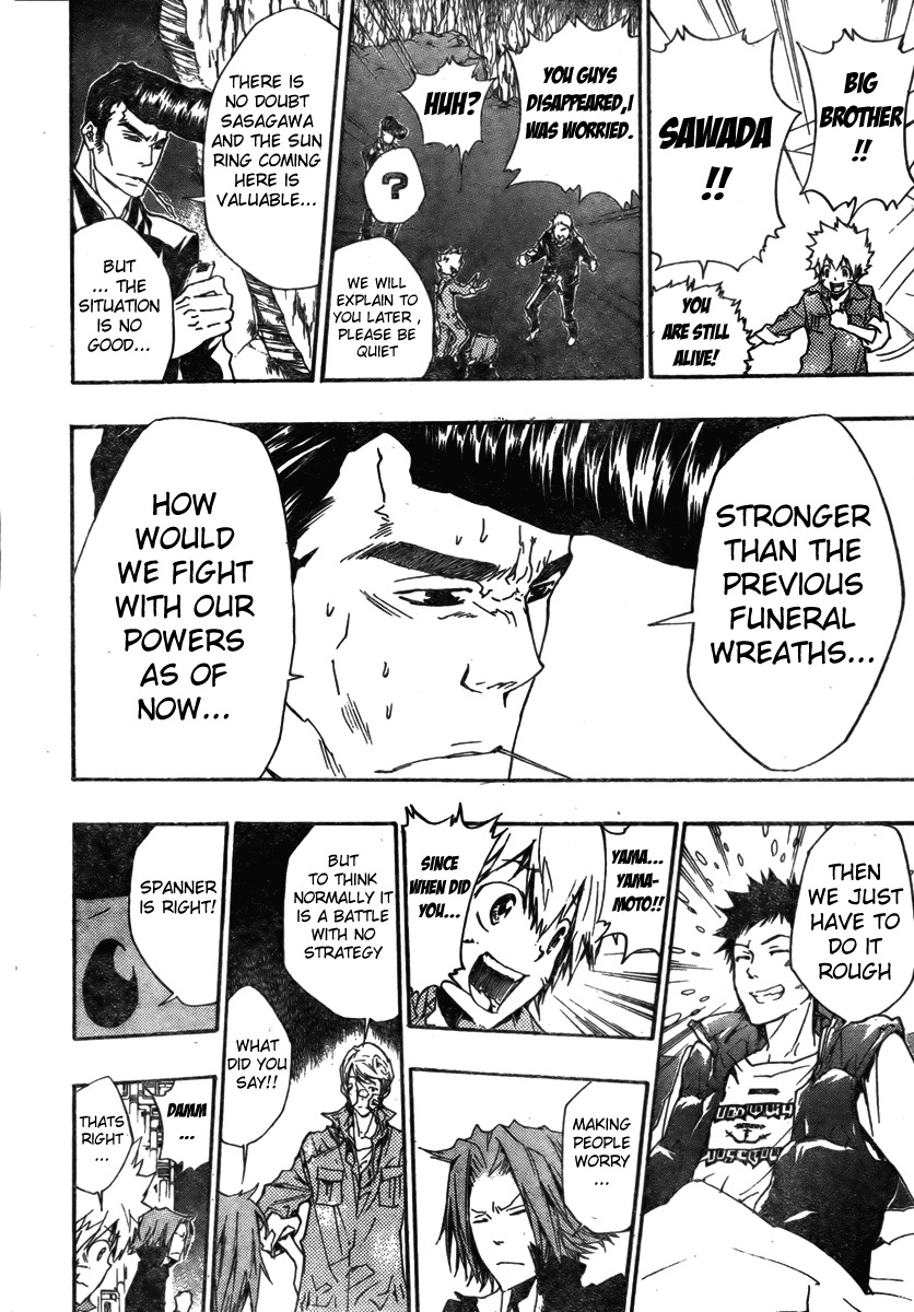 Kateikyoushi Hitman Reborn! Chapter 228 page 15 - Chapter 228: Real Six Funeral Wreaths
