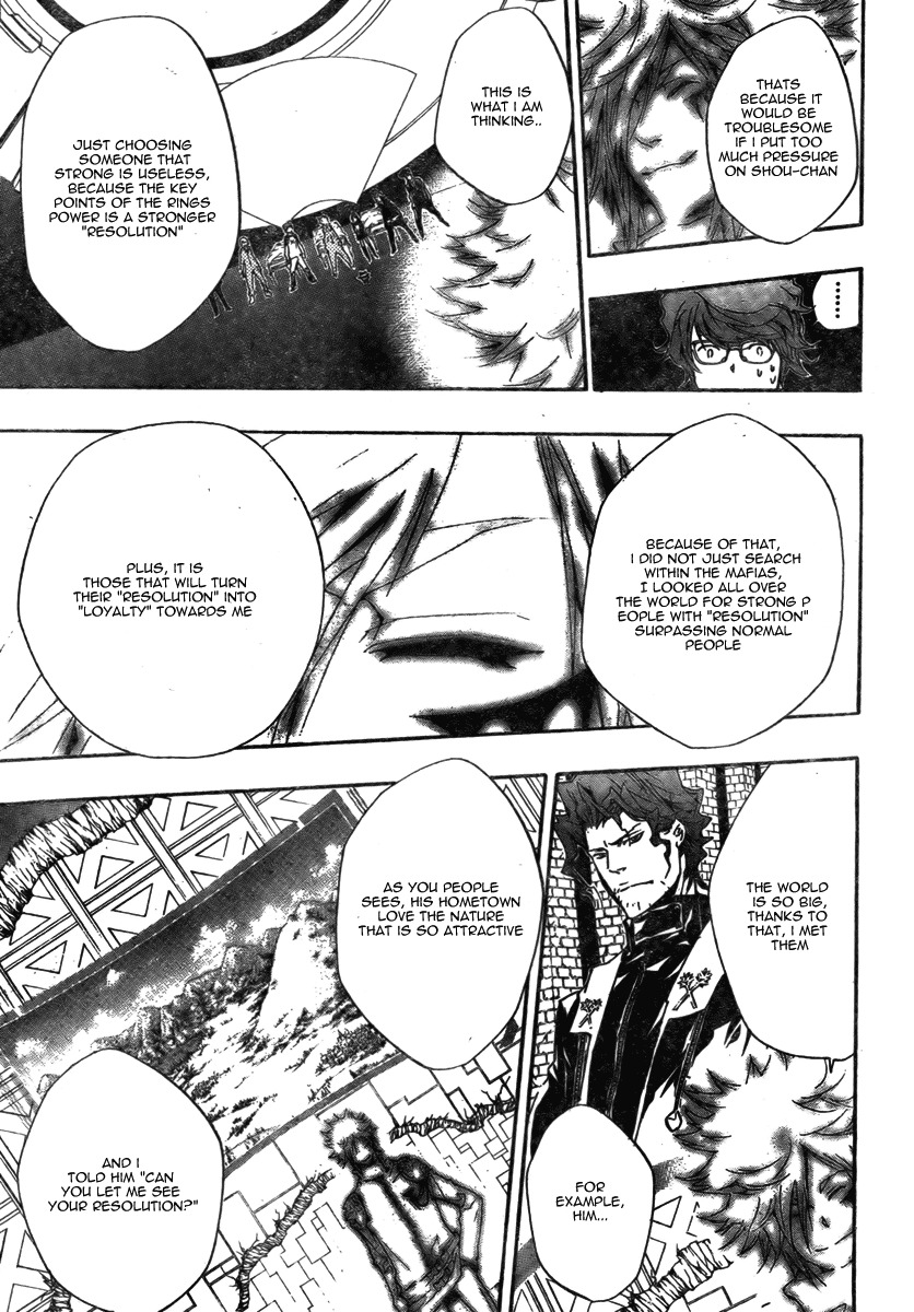 Kateikyoushi Hitman Reborn! Chapter 228 page 4 - Chapter 228: Real Six Funeral Wreaths