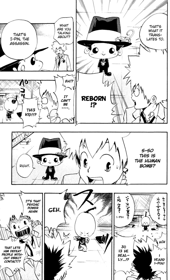 Kateikyoushi Hitman Reborn! Chapter 23 page 11 - Chapter 23: I-Pin