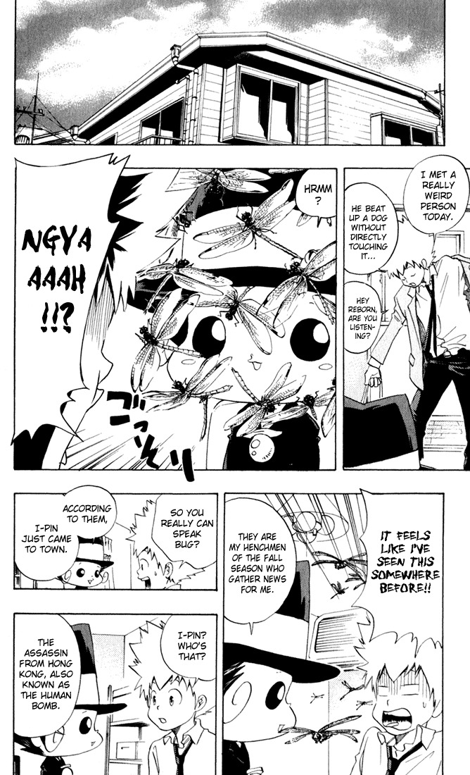 Kateikyoushi Hitman Reborn! Chapter 23 page 6 - Chapter 23: I-Pin