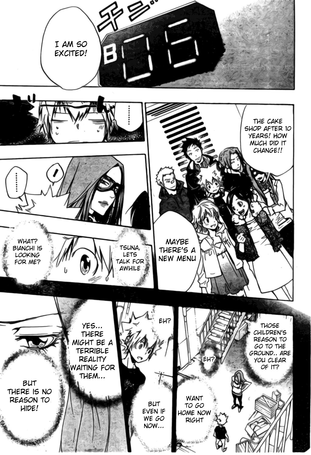 Kateikyoushi Hitman Reborn! Chapter 230 page 13 - Chapter 230: Rest