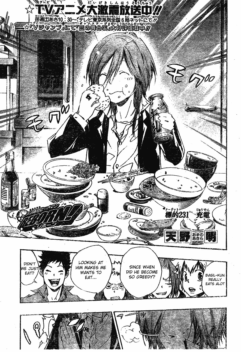 Kateikyoushi Hitman Reborn! Chapter 231 page 1 - Chapter 231: Charging