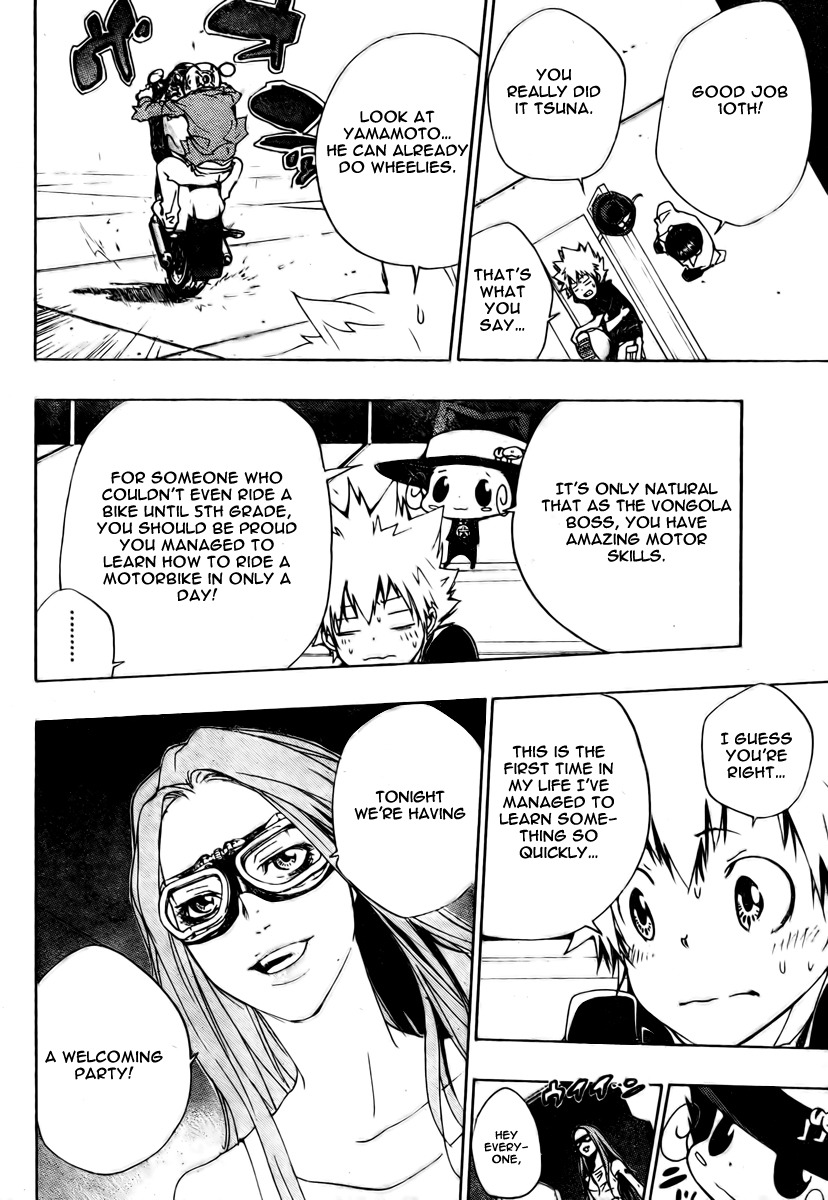 Kateikyoushi Hitman Reborn! Chapter 233 page 10 - Chapter 233: Motorbike