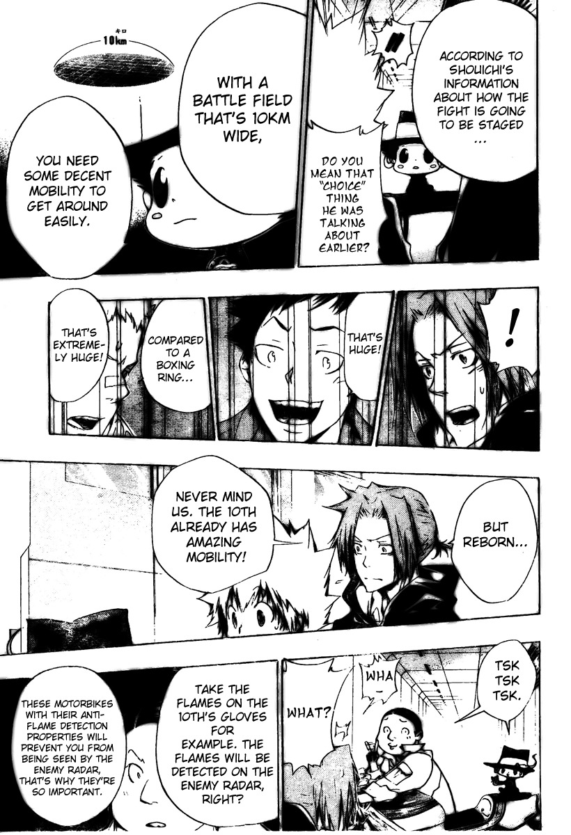 Kateikyoushi Hitman Reborn! Chapter 233 page 3 - Chapter 233: Motorbike
