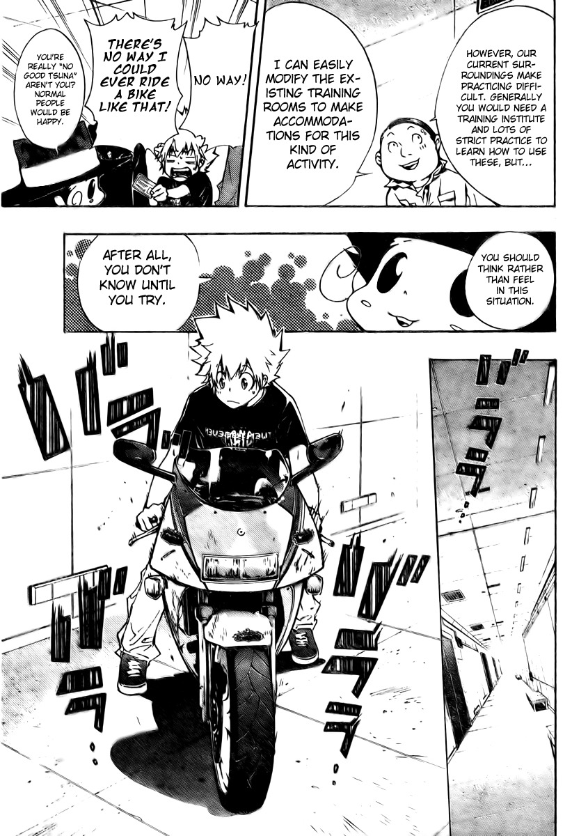Kateikyoushi Hitman Reborn! Chapter 233 page 5 - Chapter 233: Motorbike