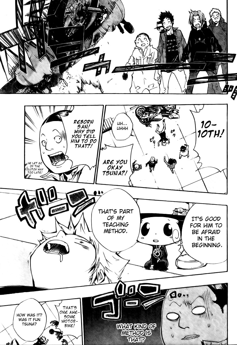 Kateikyoushi Hitman Reborn! Chapter 233 page 7 - Chapter 233: Motorbike